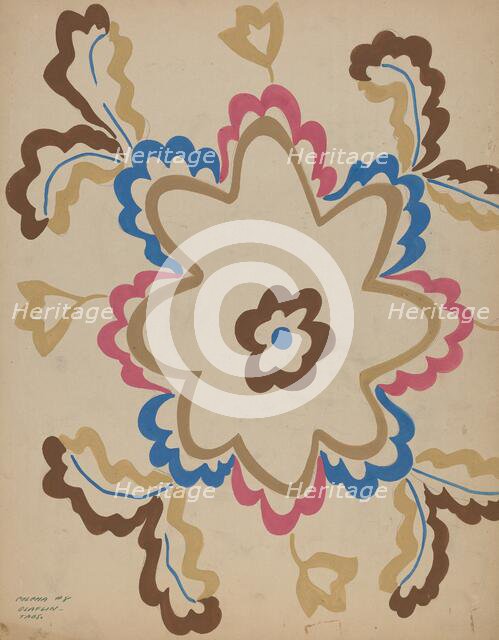 Colcha, 1935/1942. Creator: Majel G. Claflin.