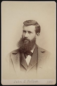 Portrait of John Symmes Pollock (1849-1924), 1881. Creator: George W. Davis.