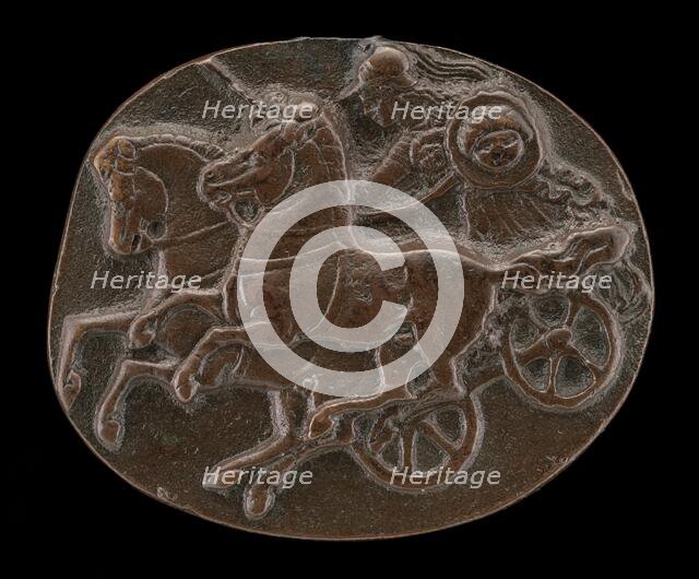 Minerva on a Chariot, 15th or 16th century. Creator: Unknown.