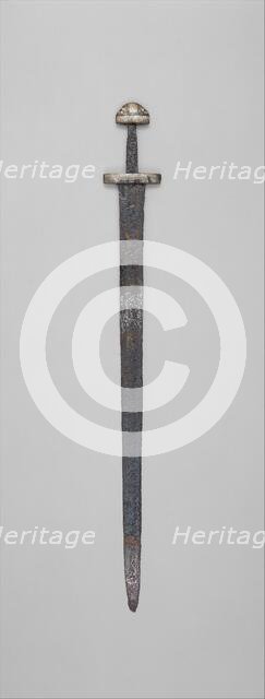 Viking Sword, European, probably Scandinavia, 10th century. Creator: Unknown.