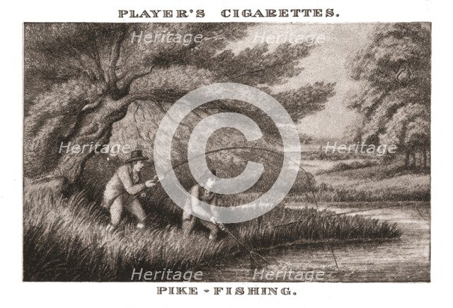 'Pike-Fishing', (1924). Creator: Unknown.