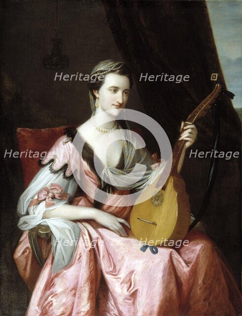 Mary Hopkinson, ca. 1764. Creator: Studio of Benjamin West.