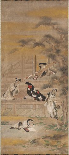 The Four Pleasures, 17th century. Creator: Iwasa Matabei (Japanese, 1578-1650), attributed to.