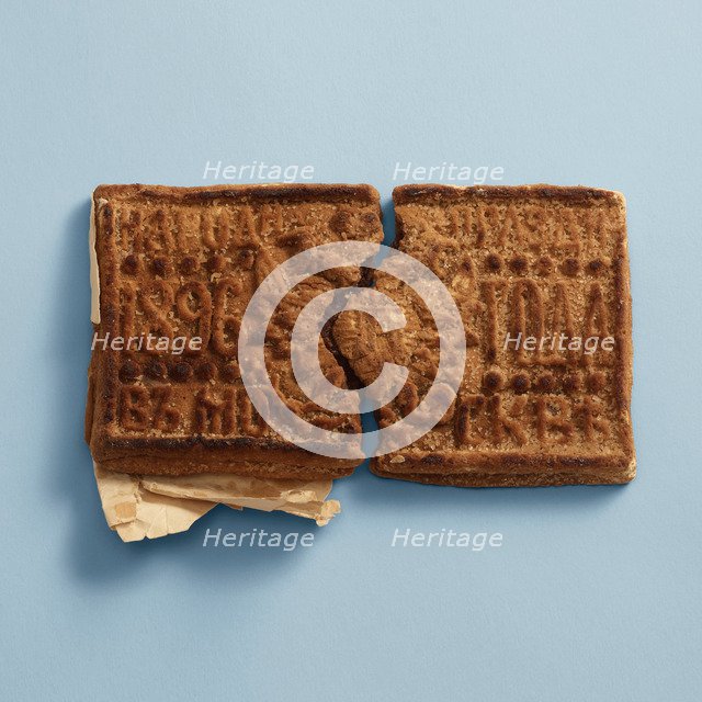 Gingerbread with the Imperial Coat of Arms. Present on the occasion of the Coronation of Nicholas II Artist: Anonymous master  