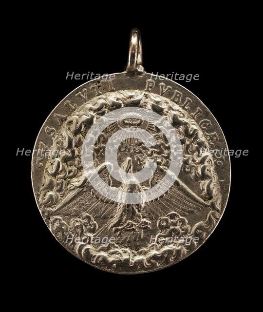 Eagle and Radiant Wreath [reverse]. Creator: Antonio Abondio.