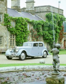 1935 Bentley 3.5 litre, Park Ward body. Artist: Unknown.