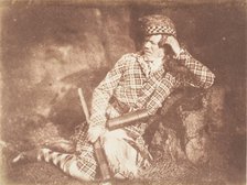 Finlay - The Deerstalker, 1843-47. Creators: David Octavius Hill, Robert Adamson, Hill & Adamson.