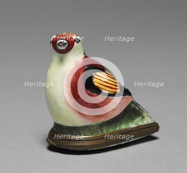 Bonbonniere, late 1700s. Creator: Staffordshire Factory (British).