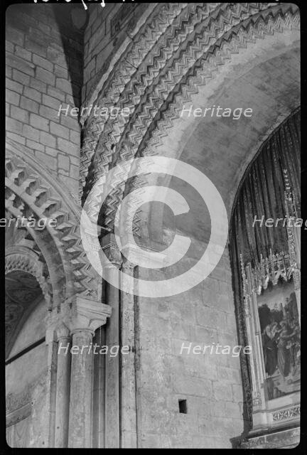 Durham Cathedral, Palace Green, Durham, County Durham, 1942. Creator: George Bernard Wood.