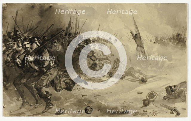 Infantry Battle, n.d. Creator: Unknown.