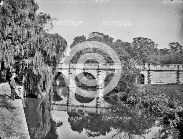 Magdalen Bridge, Oxford, Oxfordshire, 1875. Artist: Henry Taunt