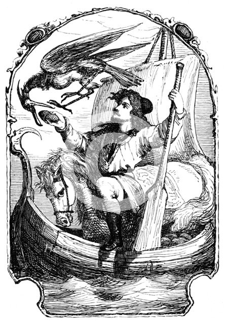 'Ferdinand the Faithful and Ferdinand the Unfaithful', 1901. Artist: Edward Henry Wehnert.