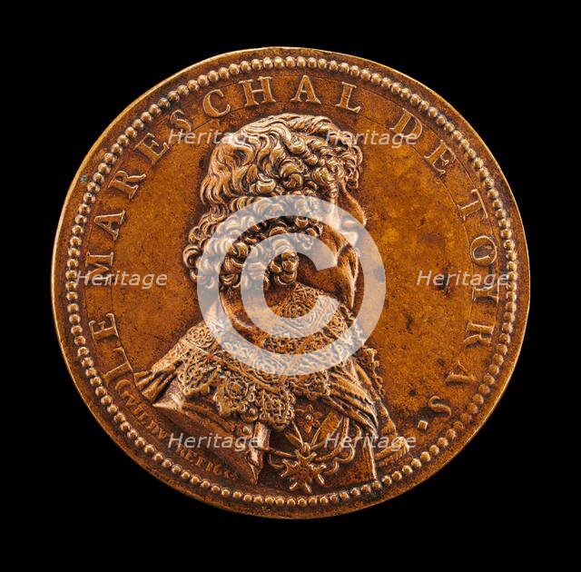 Jean de Caylar de Saint-Bonnet, 1585-1636, Marquis de Toiras, Marshall of France 1630 [obverse], 163 Creator: Abraham Dupre.
