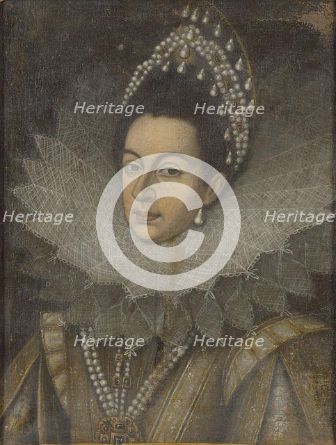 Margaret of Savoy (1589-1655), Duchess of Mantua and Montferrat, 17th century. Creator: Anonymous.