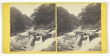 Bonnington Falls, on the Clyde, Mid 19th century. Creator: George Washington Wilson.