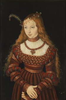 Portrait of Princess Sibylle of Cleves (1512-1554), 1526.