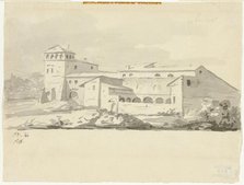 Villa in the Campagna, 1775–80. Creator: Jacques-Louis David.