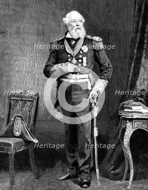 The Father of the Fleet: Admiral Sir Provo Wallis, G.C.B., now in his hundredth year, 1890. Creator: R. Taylor.