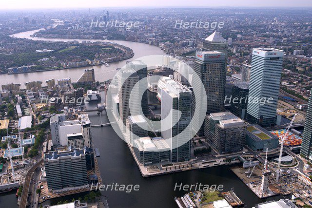 Canary Wharf, Docklands, London, 2006.  Artist: Historic England Staff Photographer.