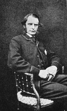 Portrait of Charles Kingsley, c1860. Creator: Unknown.