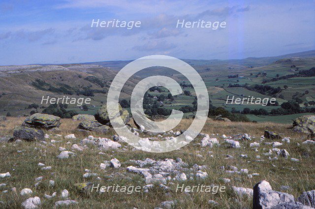 Norber, Yorkshire, 20th century.  Artist: CM Dixon.