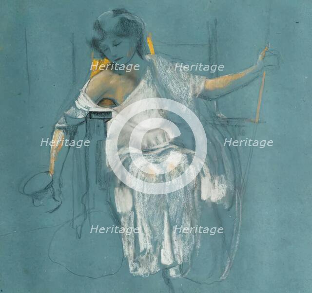 Study of Circe, c1870-1910. Creator: John MacAllan Swan.