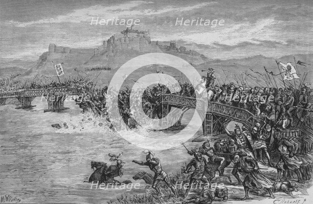 'The Battle of Stirling Bridge', 11 September 1297, (c1880). Artist: Unknown.