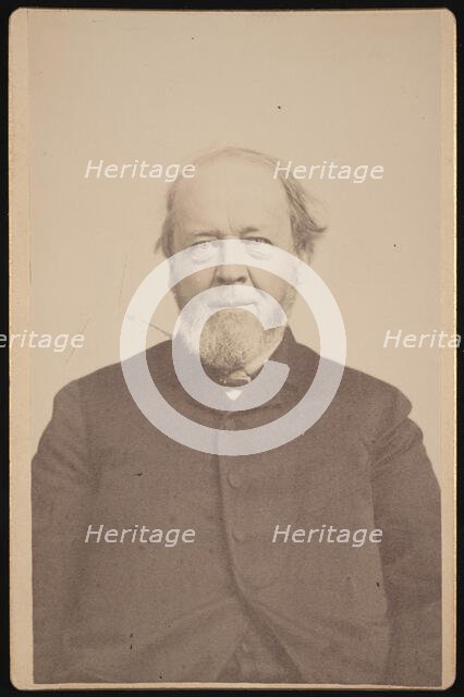 Portrait of Benjamin Silliman, Jr. (1816-1885), Before 1885. Creator: Unknown.