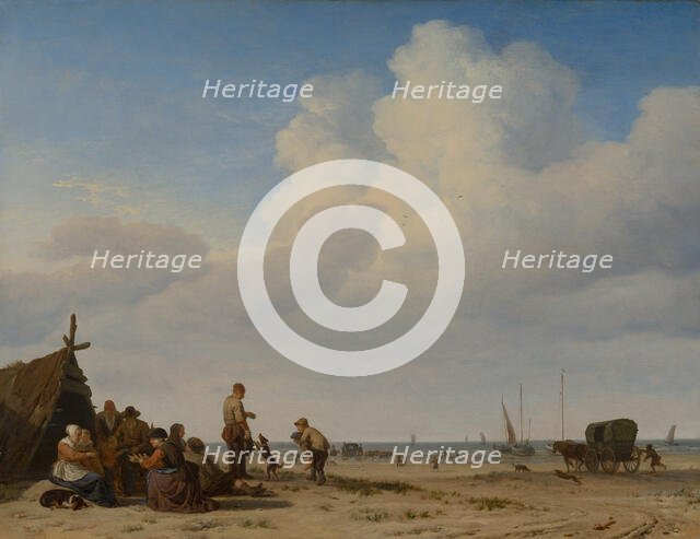 Beach View. Creator: Adriaen van de Velde.