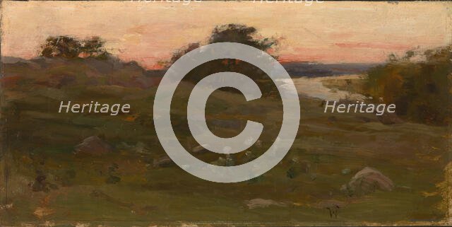 Landscape, late 19th-early 20th century. Creator: Max Weyl.