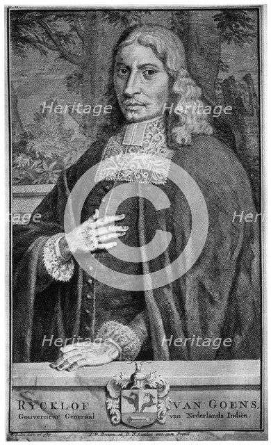 Rycklof Van Goens, Governor General of the Dutch East Indies, 1931.Artist: Matthys Balen