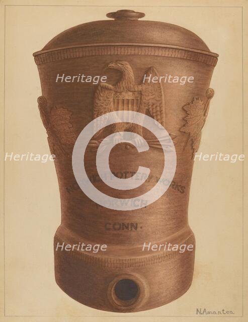 Jug, 1935/1942. Creator: Nicholas Amantea.