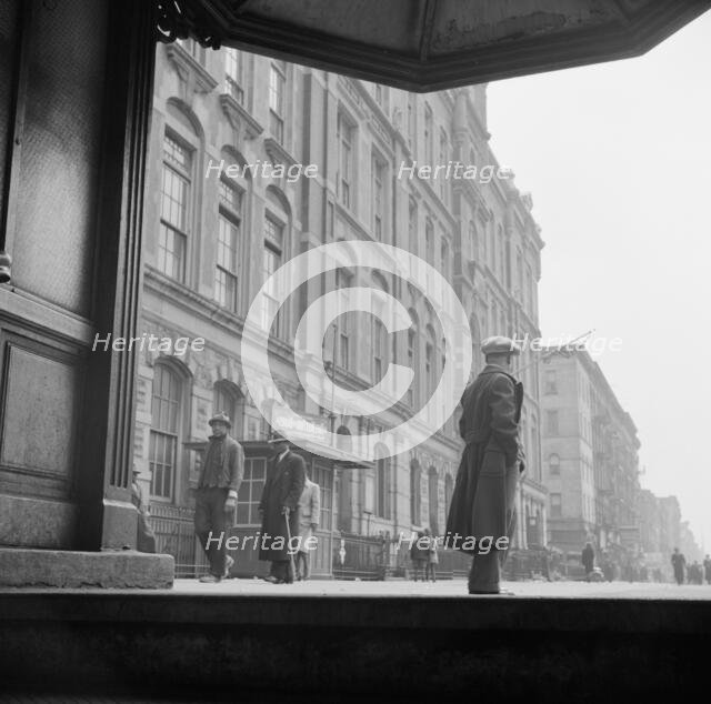 Possibly: A Harlem scene, New York, 1943. NEEDS flipping Creator: Gordon Parks.