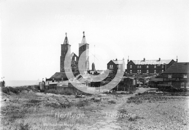 Reculver Towers, Kent, c1890-c1910. Artist: W & Co.