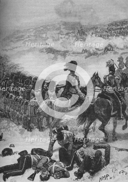 'The Highlanders at the Alma', c1890. Artist: Henry Marriott Paget.