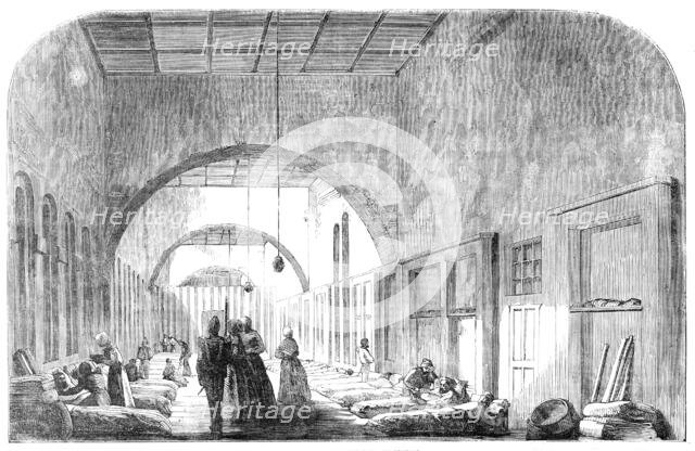 The New Barrack-Hospital, at Scutari, 1854. Creator: Unknown.
