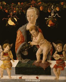 Madonna and Child with Angels, 1459-1460. Creator: Giorgio di Tomaso Schiavone.