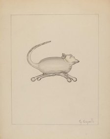 Mouse, c. 1937. Creator: Giacinto Capelli.