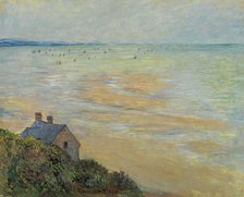 The Hut in Trouville, Low Tide, 1881. Creator: Monet, Claude (1840-1926).