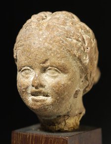 Head of a Woman, 1st-2nd century CE. Creator: Unknown.