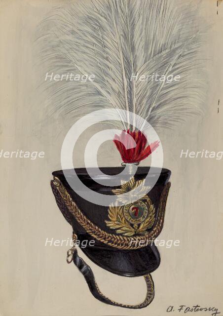Field Officer's Hat, c. 1936. Creator: Aaron Fastovsky.