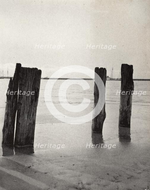 Pylons, Printed 1895. Creator: Eleck Hall.