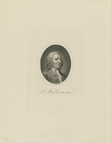 Portrait of the composer Jean-Philippe Rameau (1683-1764), 1802. Creator: Bollinger, Friedrich Wilhelm (1777-1825).