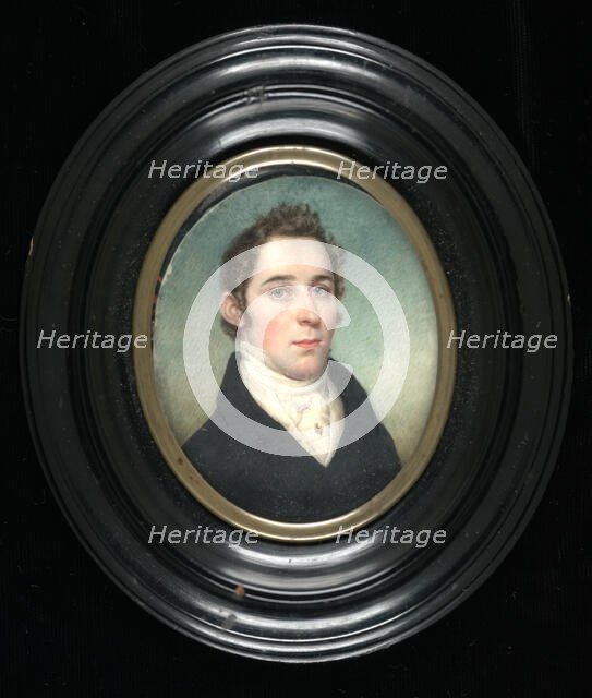 Portrait of a Gentleman, 1821. Creator: Sarah Goodridge.