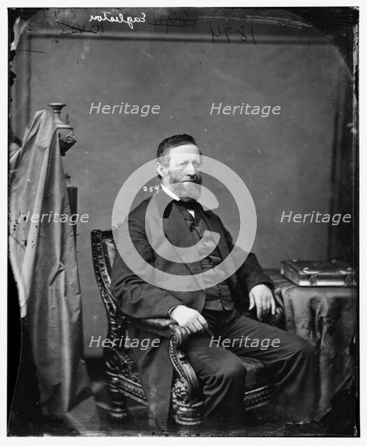 Benjamin Eggleston of Ohio, between 1860 and 1875. Creator: Unknown.