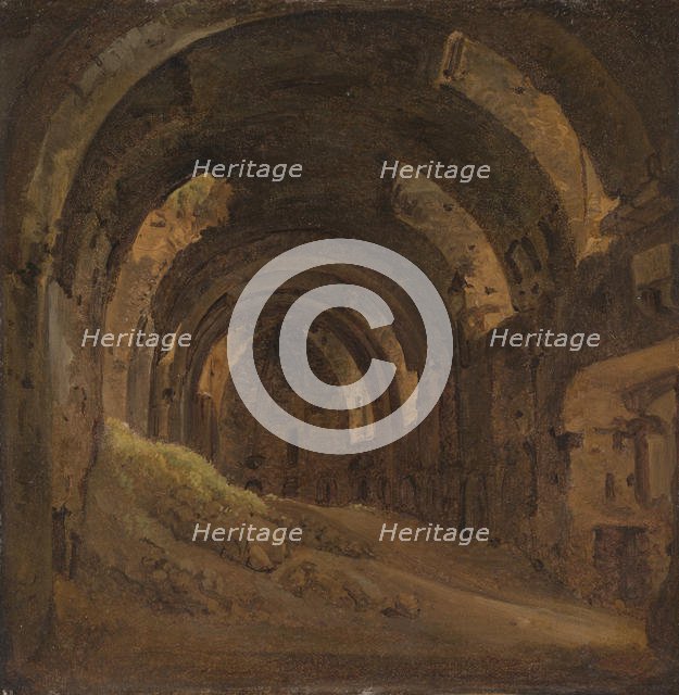 Vaulted Interior. Creator: Francois-Marius Granet.