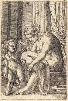 Venus after the Bath, c. 1525/1530. Creator: Albrecht Altdorfer.