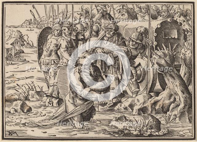 The Martyrdom of Saint James (?), published 1630. Creator: Christoph Maurer.