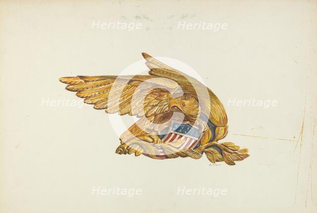 Ship's Sternpiece, 1935/1942. Creator: Cornelius Christoffels.