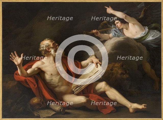 Saint Jerome Hearing the Trumpet of the Last Judgment, 1777.